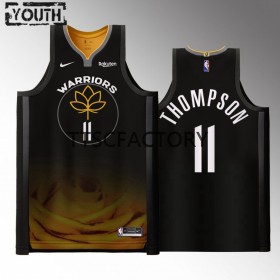 Dres Golden State Warriors Klay Thompson 11 Nike 2022-23 City Edition Crno Swingman - Dječji